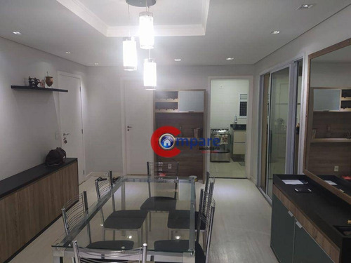 Imagem 3 de 20 de Apartamento Com 2 Dormitórios À Venda, 83 M² Por R$ 592.000,00 - Vila Santo Antônio - Guarulhos/sp - Ap10529