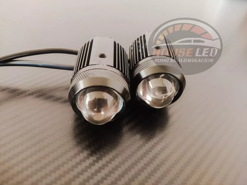 2 Faro Delantero Neblinero Exploradoras Bicolor Para Moto