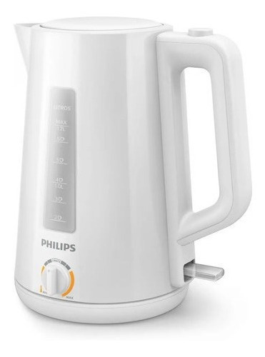 Pava Eléctrica Philips Hd9368/00 1.7 Litros Blanca 2200w Lh