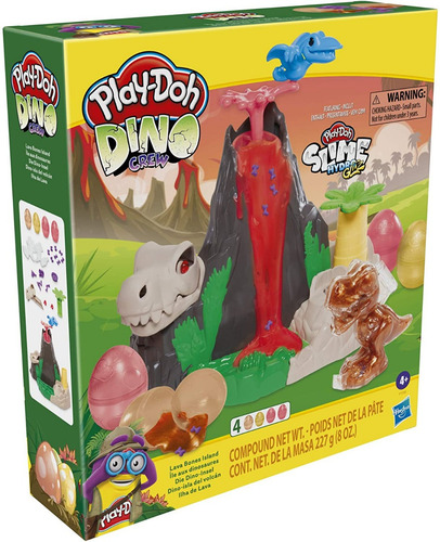 Play-doh Dino Crew Dino Isla De Volcan *sk