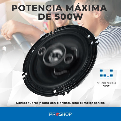 Imagen 2 de 10 de Combo Estereo Stereo Pantalla Tactil Din Parlantes 16 Cm