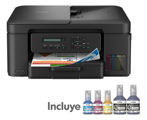 Impresora Multifuncional Brother Tinta Dcp-t730dw Duplex Adf