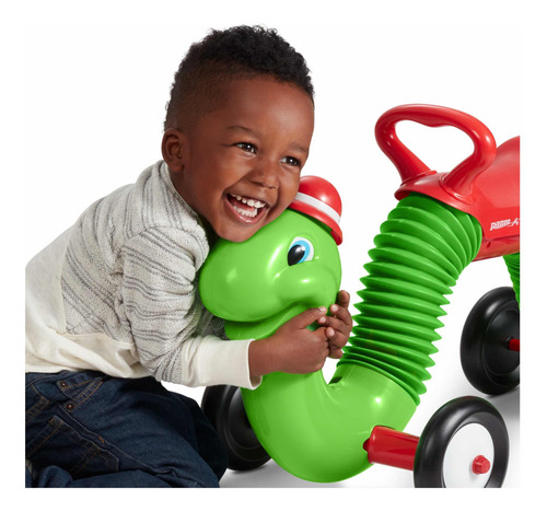 Radio Flyer Inchworm (gusano Que Rebota Y Camina) Color Verde Lima
