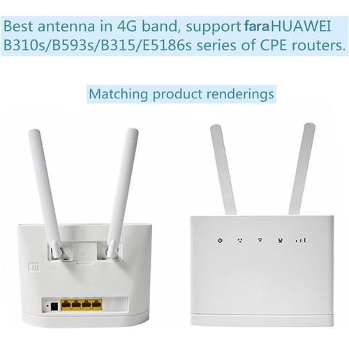 Antena Router B310, B612, B315, Etc. 4g/3g Dos Unidades
