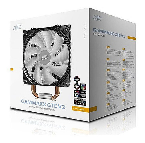 Disipador Dc Gammaxx Gte 120mm Rgb Led Intel Y Amd