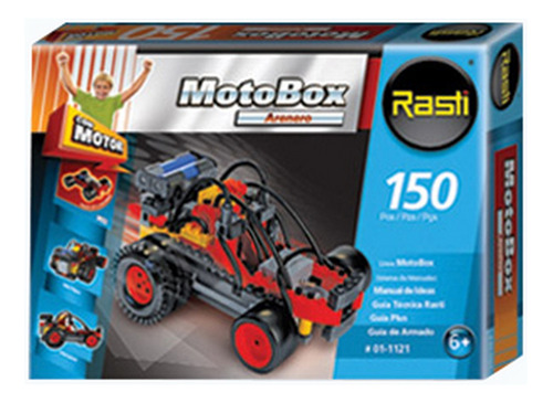 Rasti Motobox Arenero Atv500 150 Piezas Ploppy 156121
