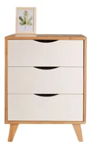 Comprar Comoda Cajonera 3 Cajones Escandinavo Retro Nordico Serus B7