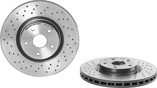 Jgo 2 Discos Hiperventilados Delanteros Impreza 07/12 Brembo