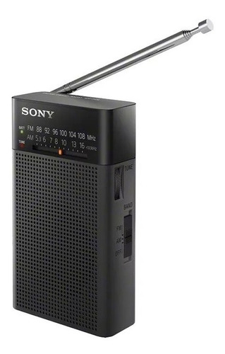 Imagen 1 de 6 de Radio Am Fm Portatil Sony Icf-p26 Analogica Parlante Pilas