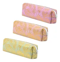 Comprar Estuches Estampado Con Hojas Cartucheras Tubo 1 Cierre X12 U
