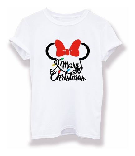 Imagen 4 de 9 de Playera Navideña Minnie Mouse