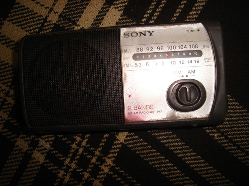 Radio Sony Mod.icf-303 Funcionando Sin Envios