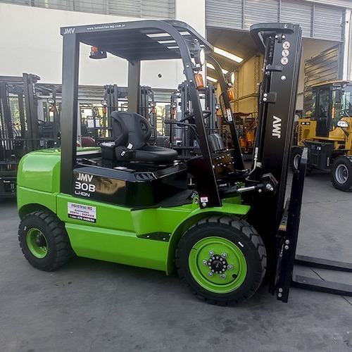 Autoelevador Eléctrico Jmv Ice301b C/ Bateria De Litio 3tn