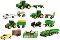 Comprar Set De Vehículos De Granja John Deere