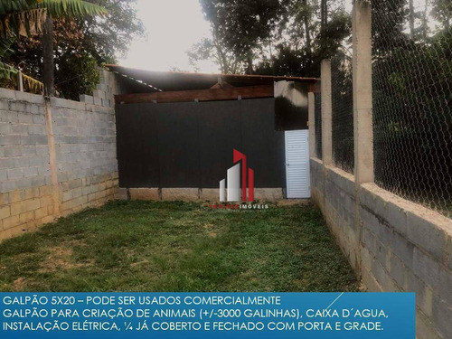 Chácara À Venda, 2500 M² Por R$ 350.000,00 - Mairinque - Mairinque/sp - Ch0016