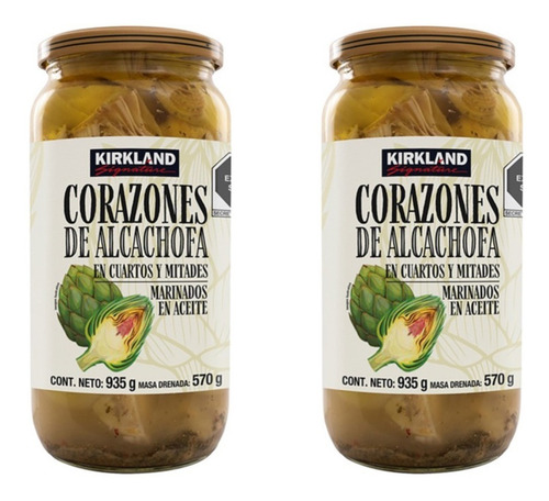 Corazones De Alcachofa 2pzas De 940 G Kirkland Signature
