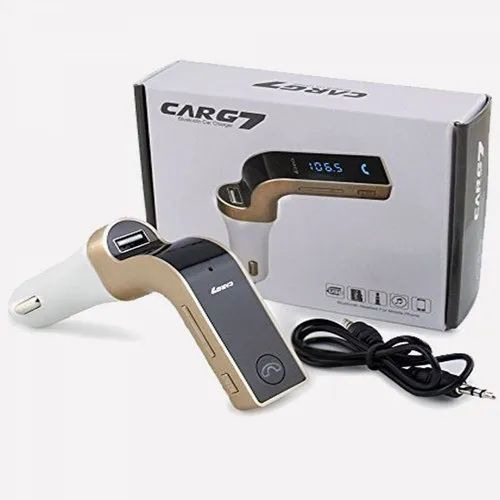 Car G7 Transmisor Fm Bluetooth Pendrive Micro Sd Auxiliar 