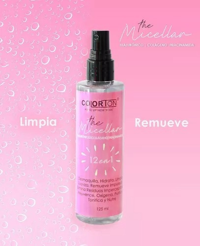 Agua Micelar Colorton Agua Micelar Desmaquillante Hidratante
