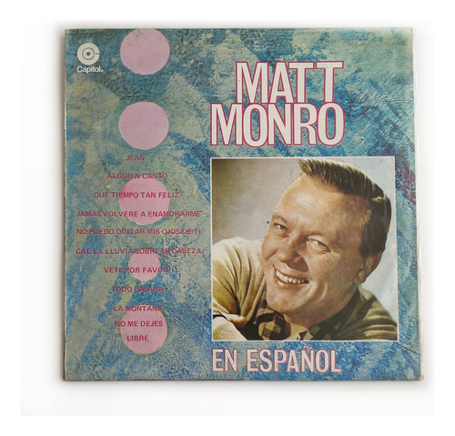 Lp Vinilo Matt Monro En Español / Excelente 