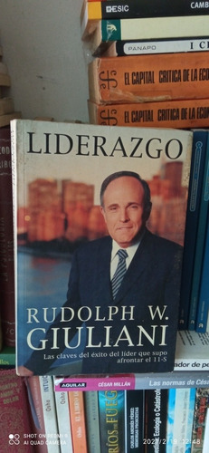 Libro Liderazgo. Rudolph Giuliani