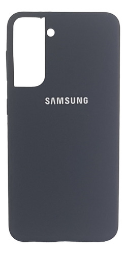 Estuche Protector Silicone Case Para Samsung S21 Negro