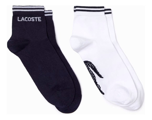 Medias Lacoste Ra4187 Hombre Pack X2