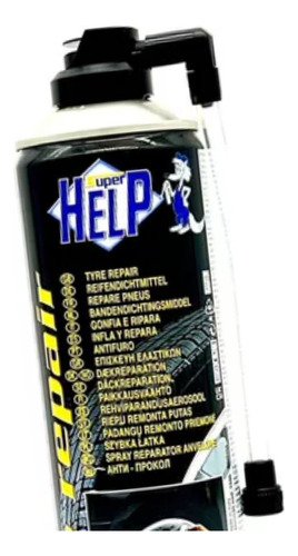 Spray Repara Pinchazos Neumaticos 500 Ml Help