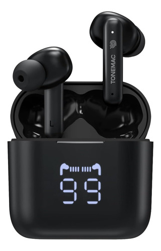 Tonemac W28 Auriculares Inalámbricos Bluetooth 5.3 Con 48 Y