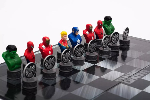 Novelty Ajedrez Marvel Edición A-1659 3d Artículo Colección