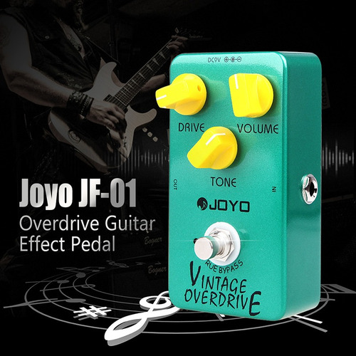 Pedal De Efecto De Guitarra Joyo Jf-07 Clásico True Bypass