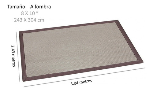 Alfombra Rizzy Home Platoon Pl-3128 Tamaño 8'x10'