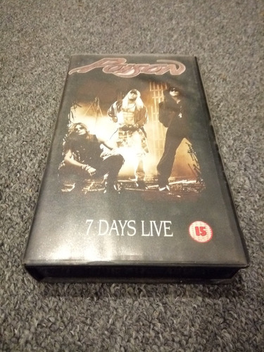 Poison 7 Days Live Vhs