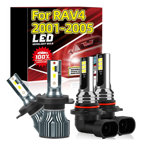 Para Toyota Rav4 2001-2005, Luces Antiniebla Led Y Kits De L