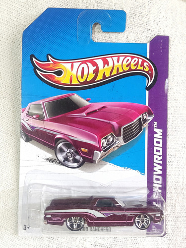 72 Ford Ranchero, Hw Showroom, Hot Wheels, 2012