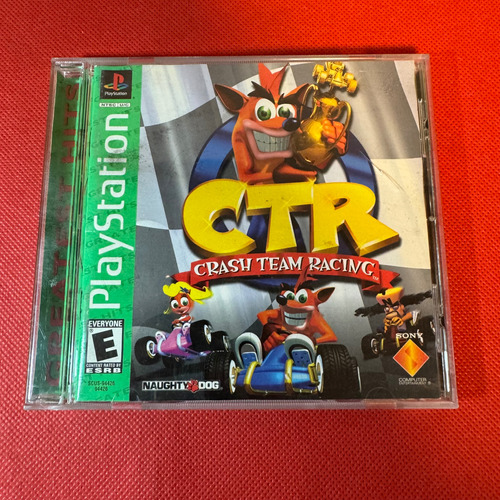 Ctr Crash Team Racing Play Station 1 Ps1 Original