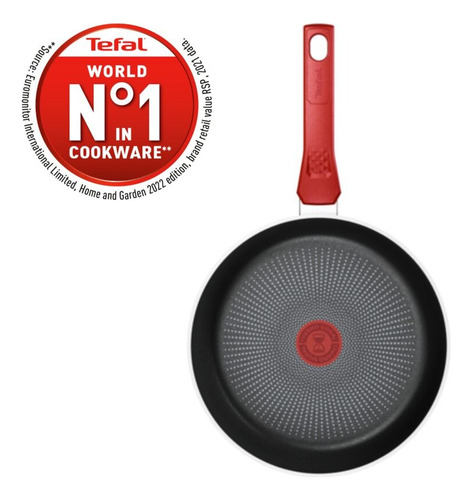 Sartén 32 Cm Daily Expert Titanium 2x, T-fal C2890802