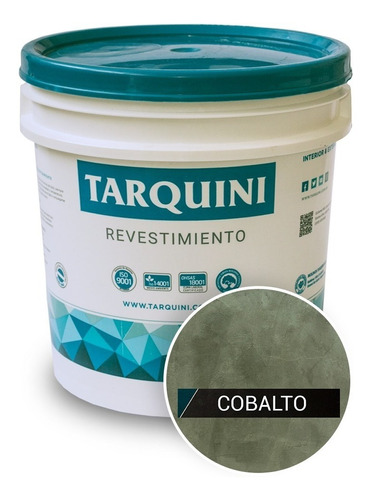 Stuco Veneciano Tarquini Color Cobalto Revestimiento Suave