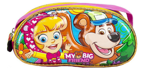 Estojo Escolar Infantil Duplo My Big Friend Es3741