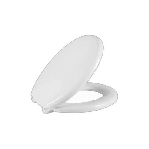 Assento Almofadado Avalon Branco Tampa Para Vaso Ideal