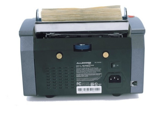 Imagen 2 de 3 de Detector De Billetes Falsos Accubanker Ab 1100 Plus