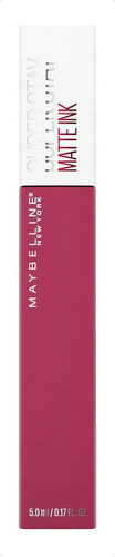 Labial Líquido Maybelline Superstay Matte Ink New York Path Finder Mate