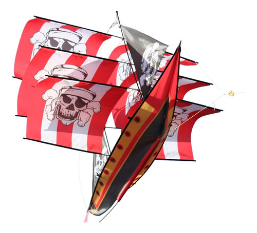 Barco Pirata 3d De Gran Tamaño X-kites