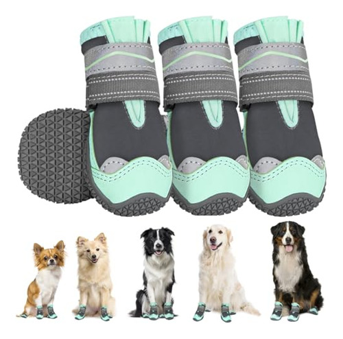 Botas Para Perros Slowton Zapatos Para Perros Grandes, Peque