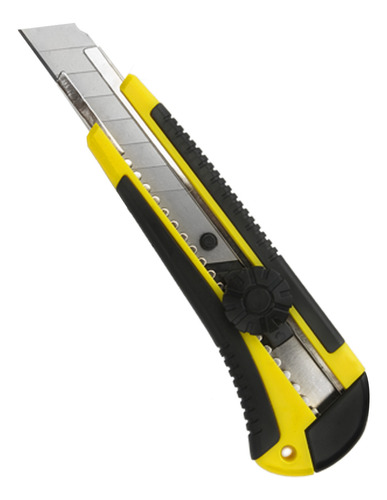 Kit 10 Estilete Profissional Lâmina 18mm Com Trava Atacado