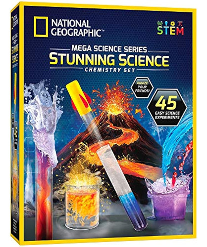 National Geographic Stunning Chemistry Set - Mega Kit De Cie