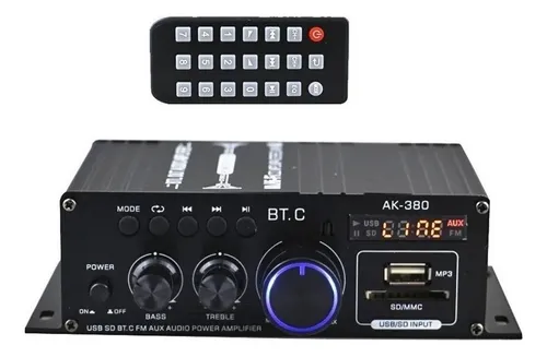 comprar Amplificador Potência Áudio Para Cinema Em Casa 400w +