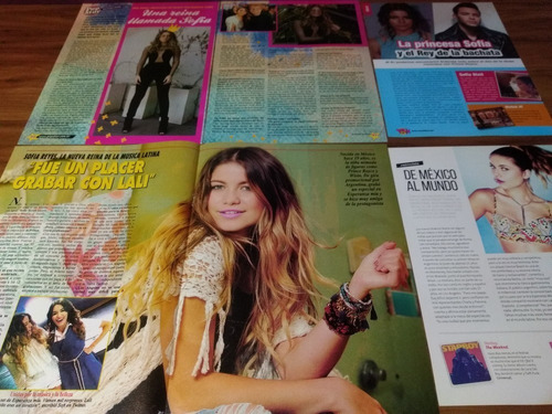 (g211) Sofia Reyes * Clippings Revista 6 Pgs