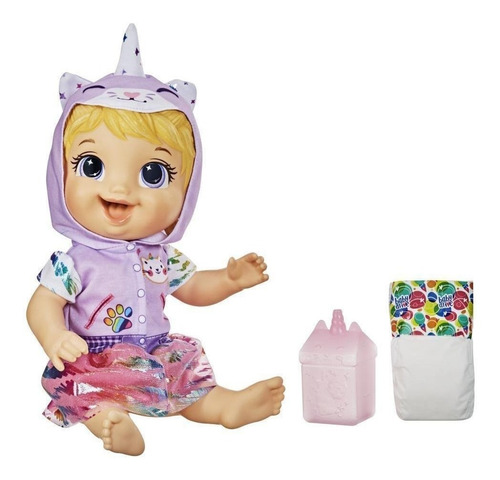 Hasbro Baby Alive Bebé minicornio felino