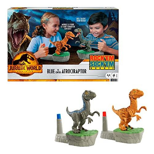 Jurassic World Dominion Rock Em Sock In Robots Blue Vs