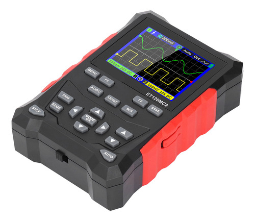 Osciloscopio Portátil Tft De 2.4 Pulgadas, 2 Canales, 120 Mh